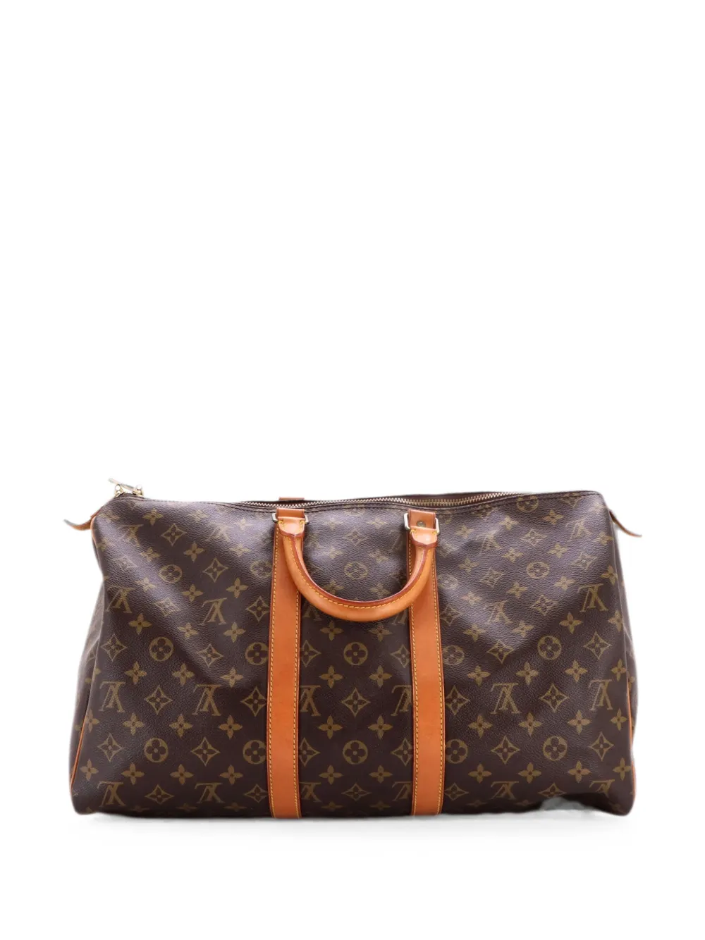 Louis Vuitton Pre-Owned Keepall Bag Monogram Canvas 45 satchel - Brown