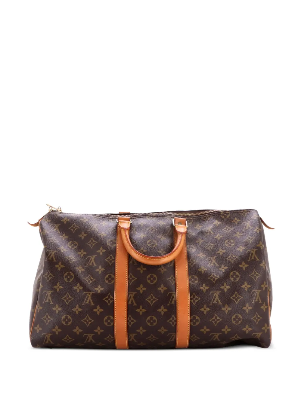 Louis Vuitton Pre-Owned Keepall Bag Monogram Canvas 45 satchel - Brown