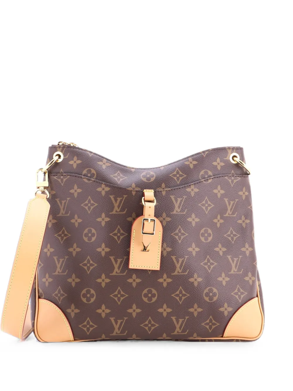 Louis Vuitton Pre-Owned Odeon NM Handbag Monogram Canvas MM crossbody bag - Braun