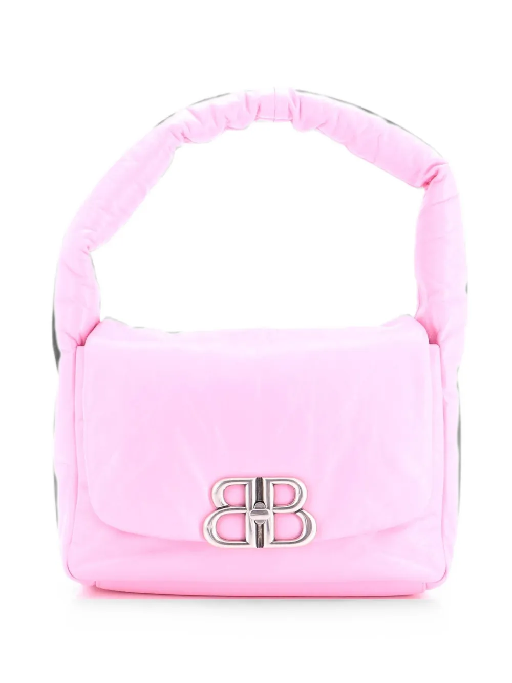 Balenciaga Pre-Owned Monaco Sling Bag Padded Leather Small shoulder bag - Rosa