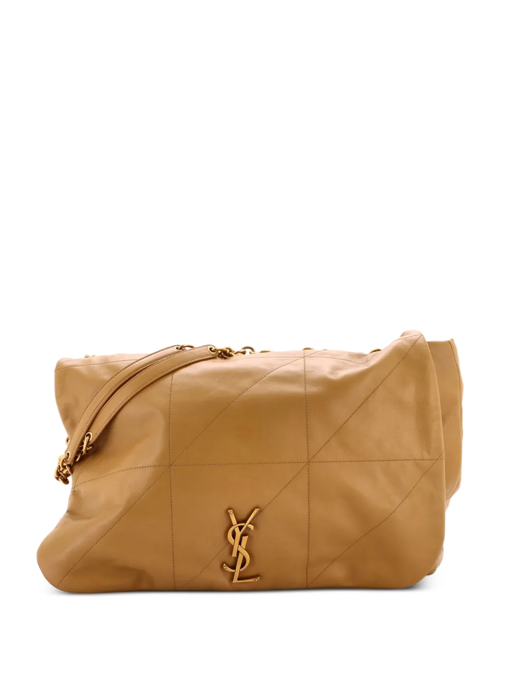 Saint Laurent Pre-Owned Jamie 4.3 Quilted Leather Large shoulder bag - Marrone