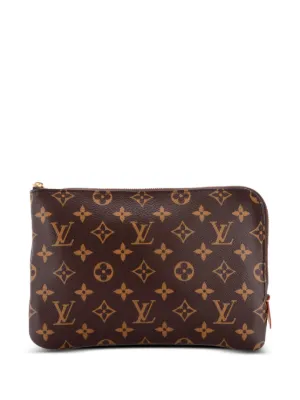 Louis Vuitton Pre-Owned Pochette Voyage No.7 Trunk L'Oeil Vintage