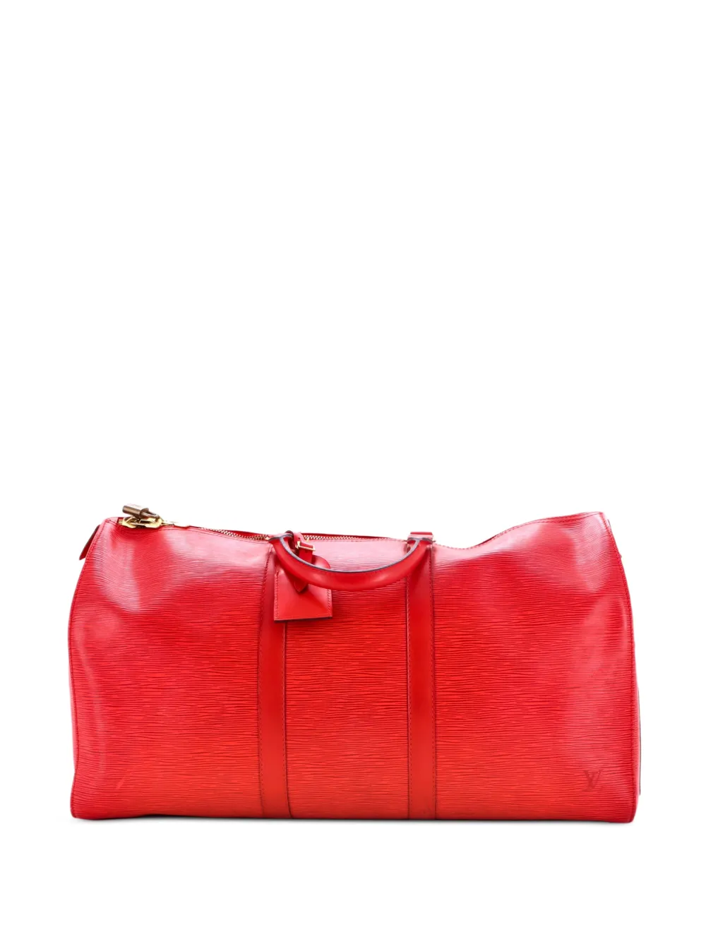 Louis Vuitton Pre-Owned Borsa da viaggio Keepall 55 in pelle Epi - Rosso