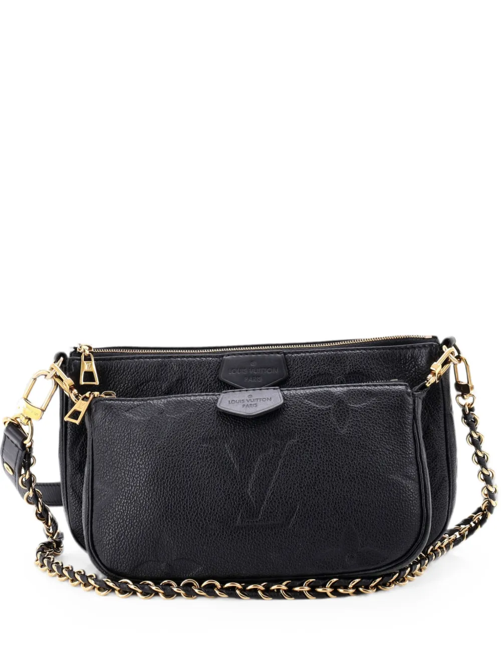 Louis Vuitton Pre-Owned Multi Pochette Accessoires Monogram Empreinte Giant crossbody bag - Nero