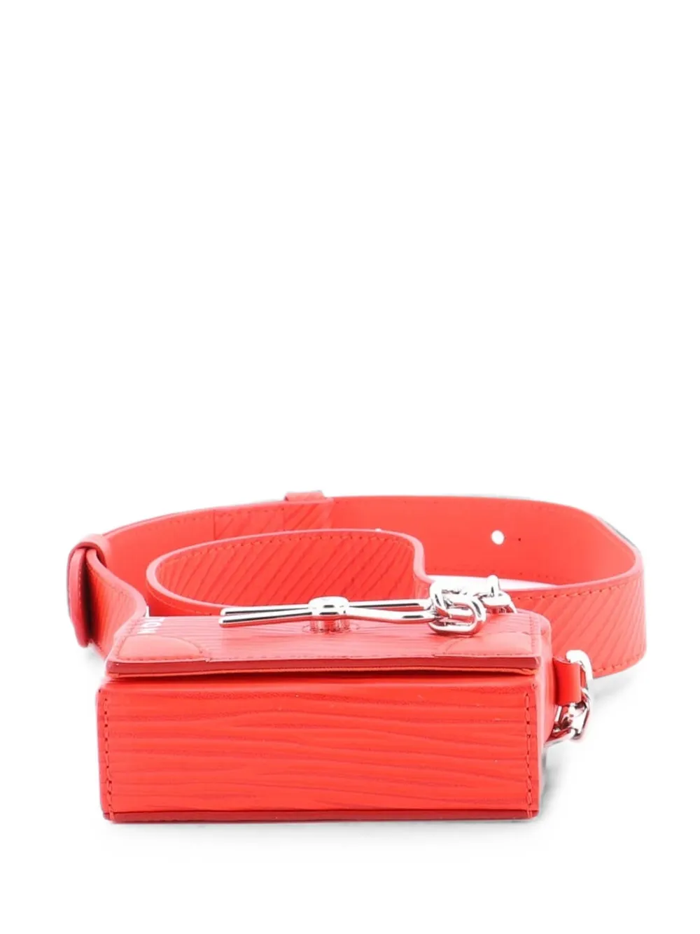 Louis Vuitton Pre-Owned Steamer Bag Epi Leather Micro crossbody bag - Rosso