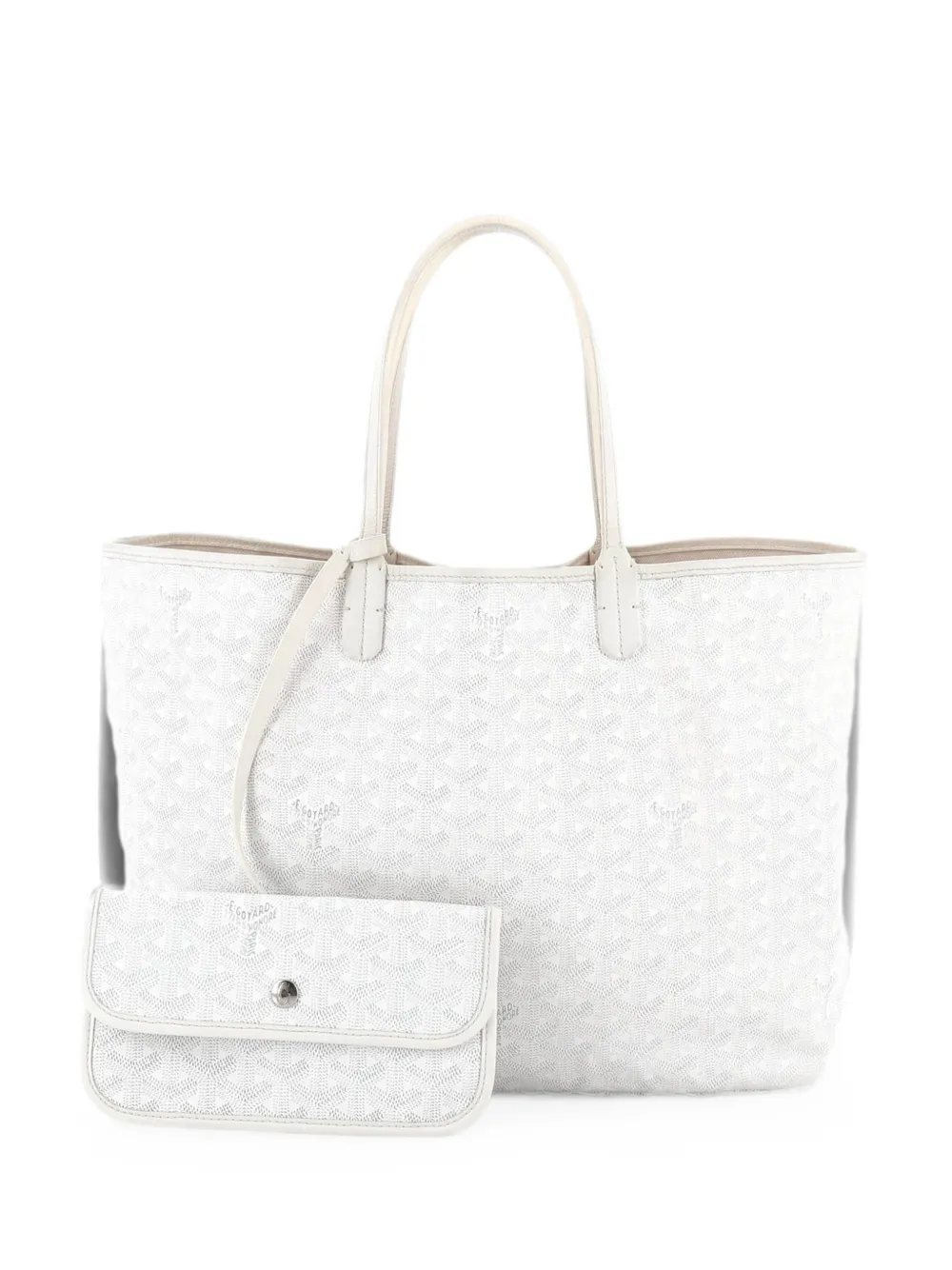 Goyard Pre-Owned Saint Louis Coated Canvas PM tote bag - Weiß