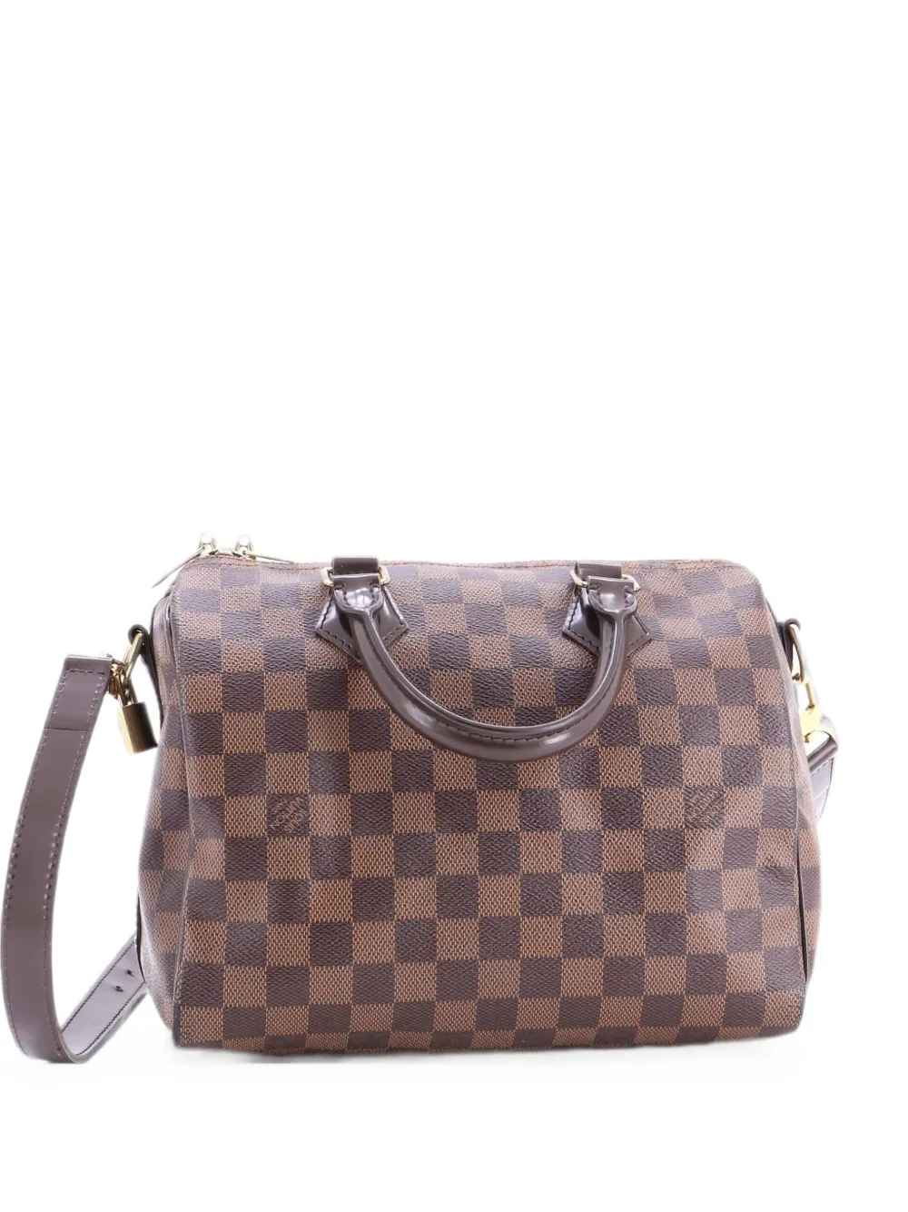 Louis Vuitton Pre-Owned Borsa a tracolla Speedy Bandouliere Bag Damier 25 - Marrone