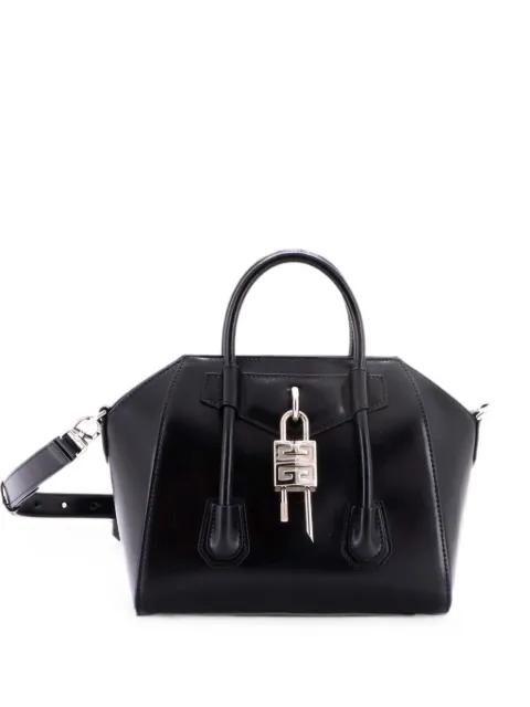 Givenchy Pre-Owned Antigona Lock Bag Leather Mini crossbody bag