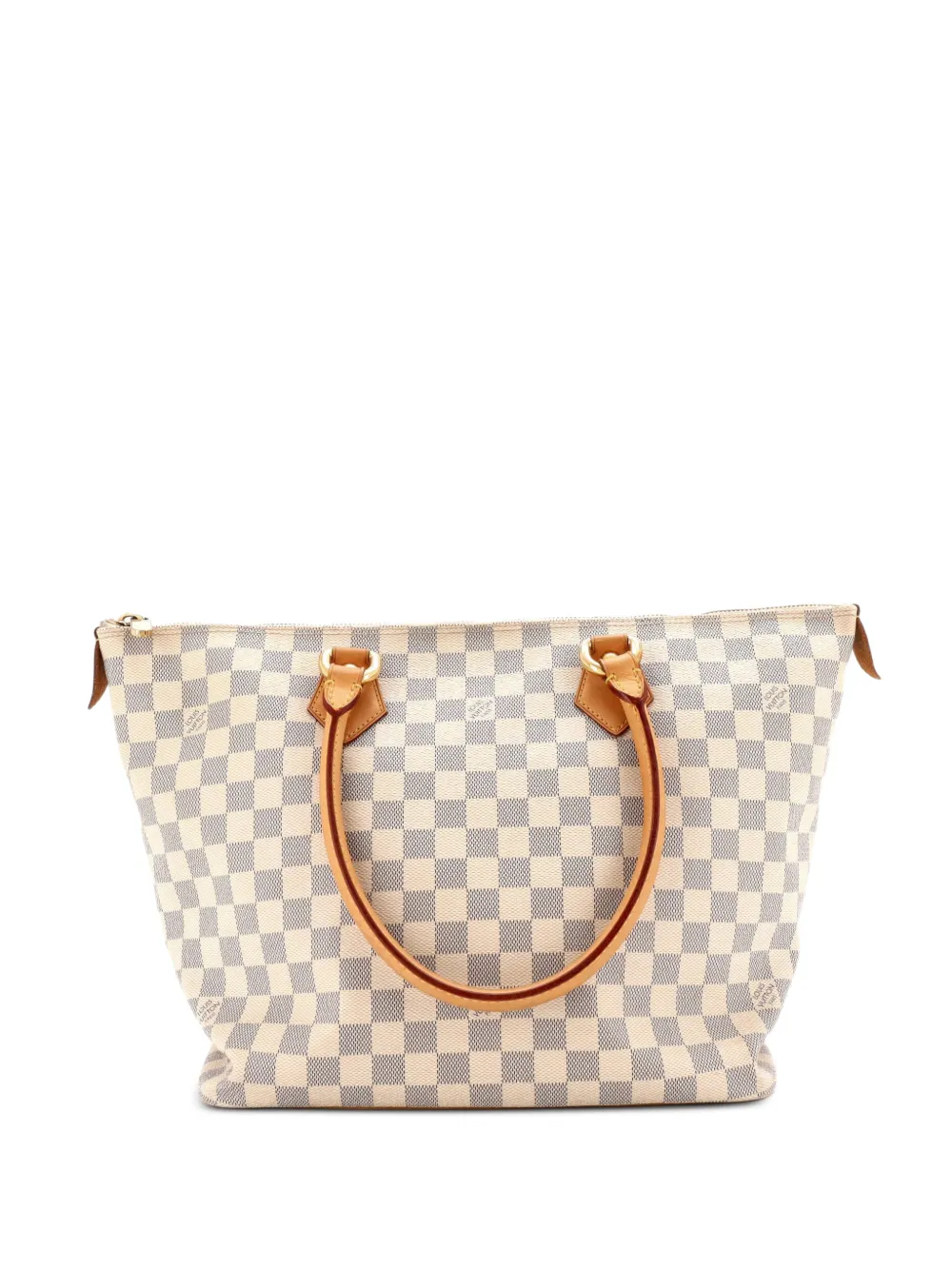 Louis Vuitton Pre-Owned Borsa tote a mano Saleya Damier MM - Bianco