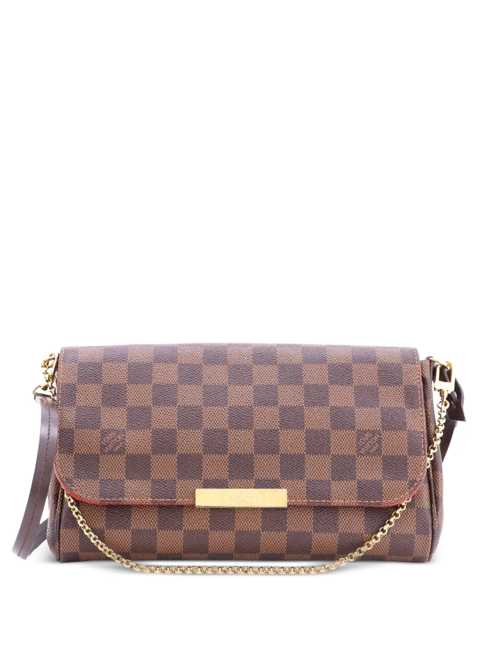 Louis Vuitton Pre-Owned Favorite Handbag Damier MM crossbody bag - Marrone
