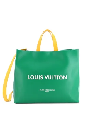 Louis Vuitton Pre-Owned ショッパー レザー MM ハンドバッグ