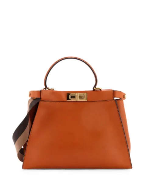 Fendi Pre-Owned Peekaboo ISeeU Bag Leather Medium satchel