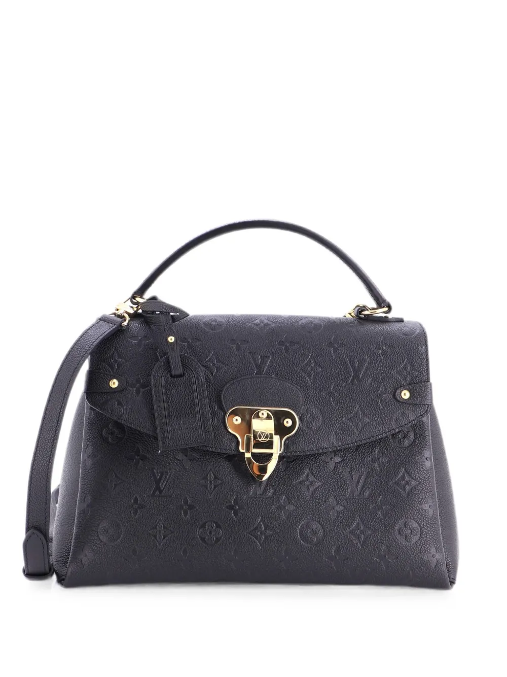 Louis Vuitton Pre-Owned Georges Handbag Monogram Empreinte Leather MM satchel - Nero