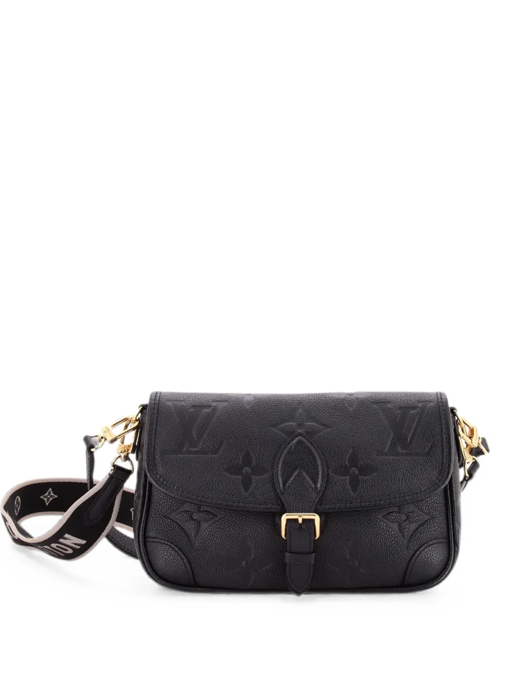 Louis Vuitton Pre-Owned Diane NM Handbag Monogram Empreinte Giant shoulder bag - Schwarz