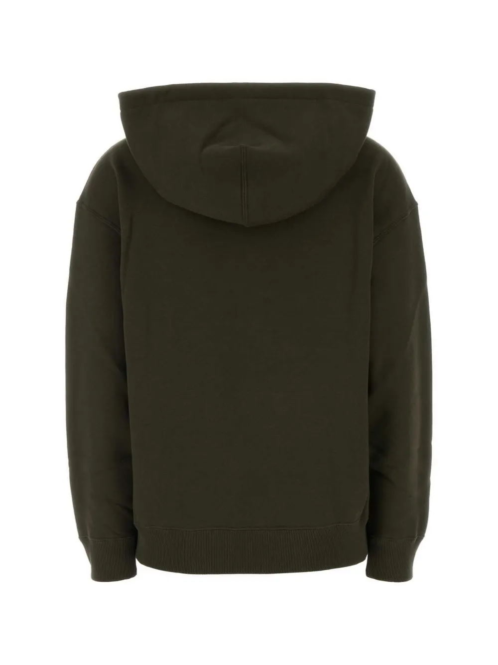 Jil Sander Hoodie met verlaagde schouders en trekkoord Groen