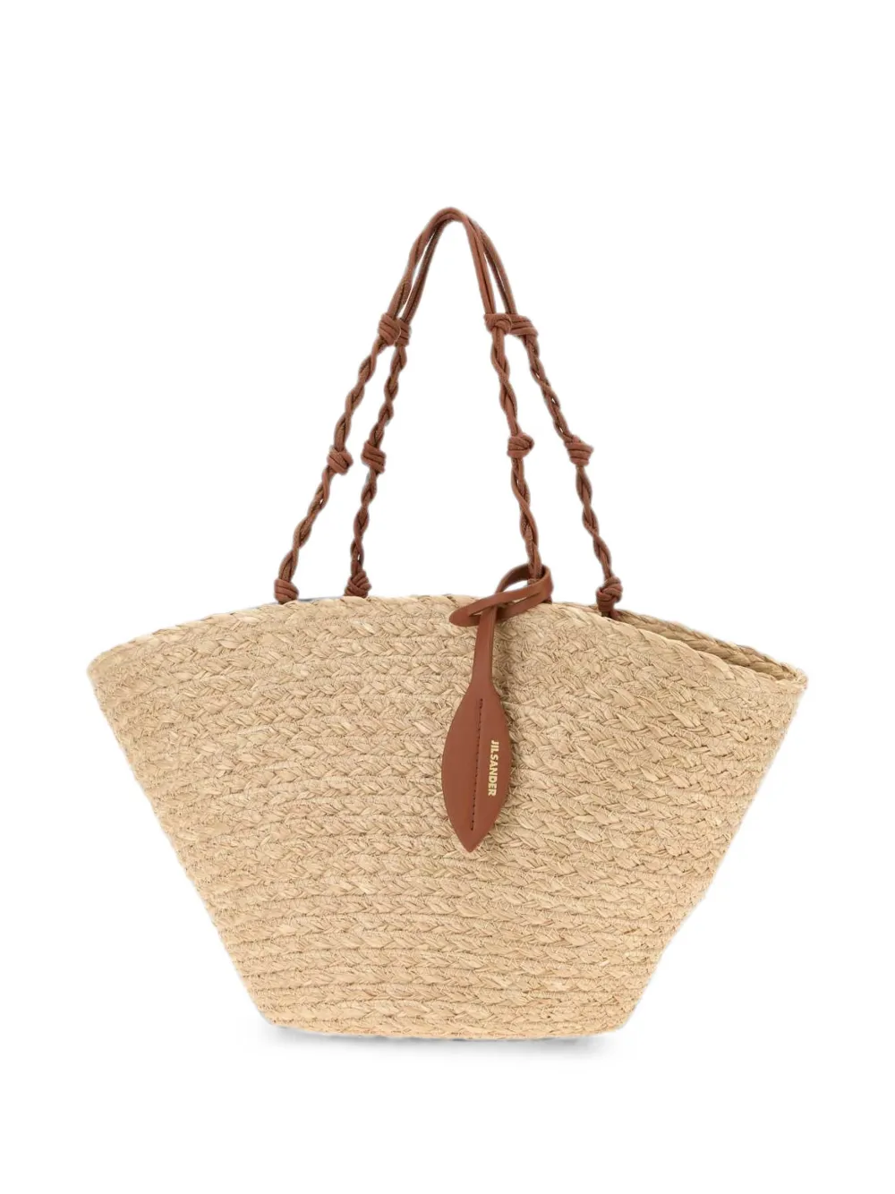 Jil Sander Tangle strandtas Beige