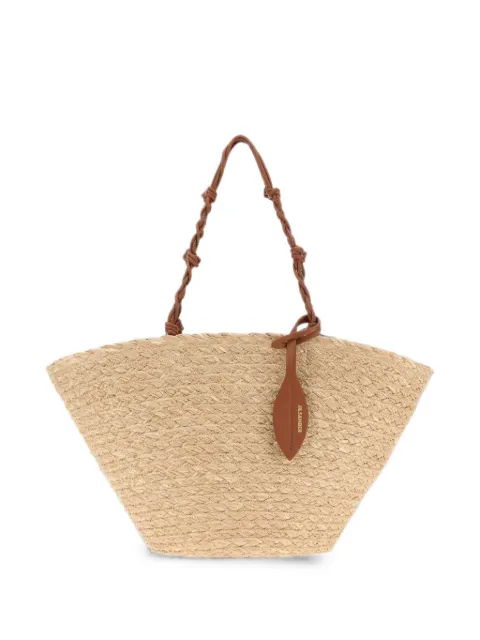 Jil Sander tangle beach bag