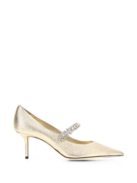 Jimmy Choo Bing crystal-embellished pumps