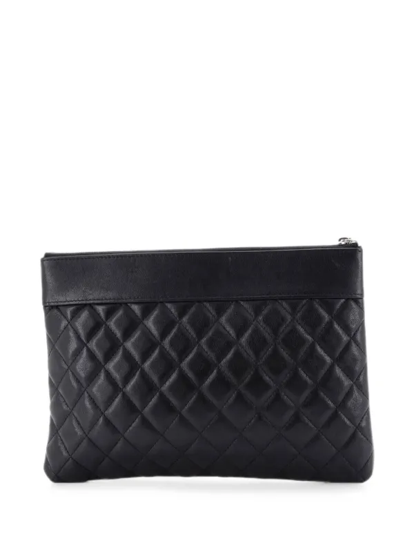 CHANEL Pre-Owned ミディアム マトラッセ シープスキン マドモアゼル O 