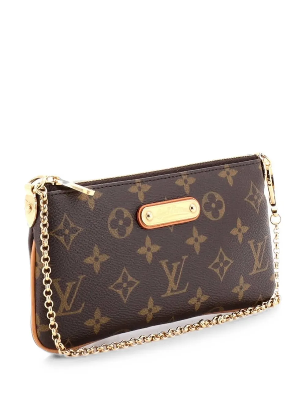 Louis Vuitton Pre-Owned Milla Pochette Monogram Canvas MM clutch bag - Marrone