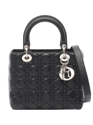 Christian Dior Pre-Owned レディ ディオール バッグ カナージュ