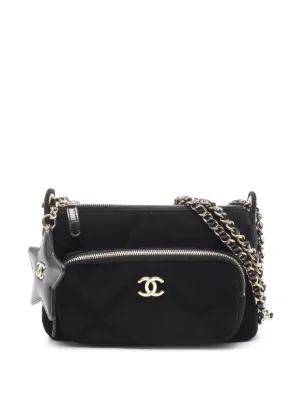 CHANEL Pre-Owned 2000s イーストウエスト チョコバー ショルダー