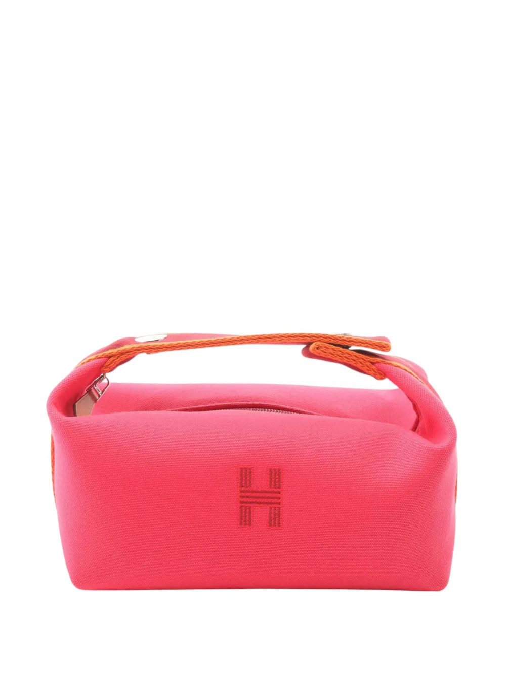 Hermès Pre-Owned 2000-2020 Small Canvas Bride A Brac Case vanity bag - Rosa