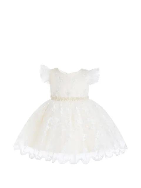 Tulleen lace-embroidered dress