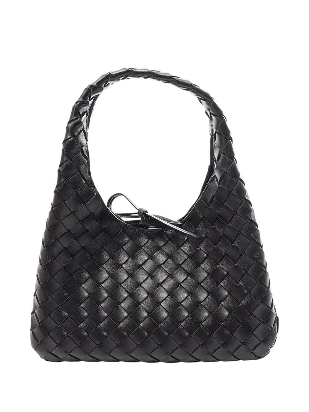 Bottega Veneta Pre-Owned 2012-2026 Small Nappa Intrecciato Campana hobo bag - Nero