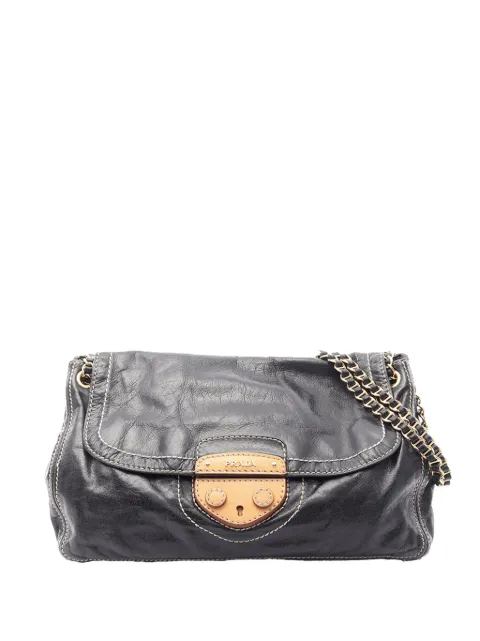 Prada Pre-Owned bolso de hombro Lux Calf 2010-2026
