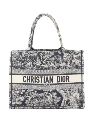 Christian Dior Pre-Owned 2000s ブック トート ハウンドトゥース