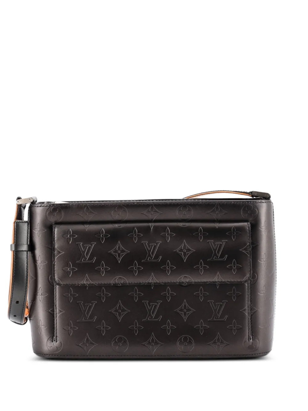 Louis Vuitton Pre-Owned Mat Allston Handbag Monogram Vernis shoulder bag - Grigio