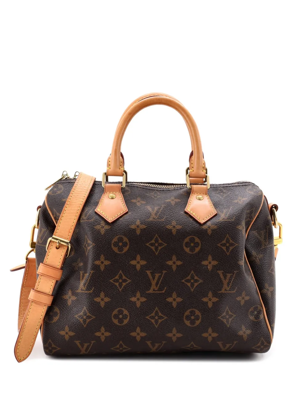 Louis Vuitton Pre-Owned Speedy Bandouliere Bag Monogram Canvas 25 satchel - Brown