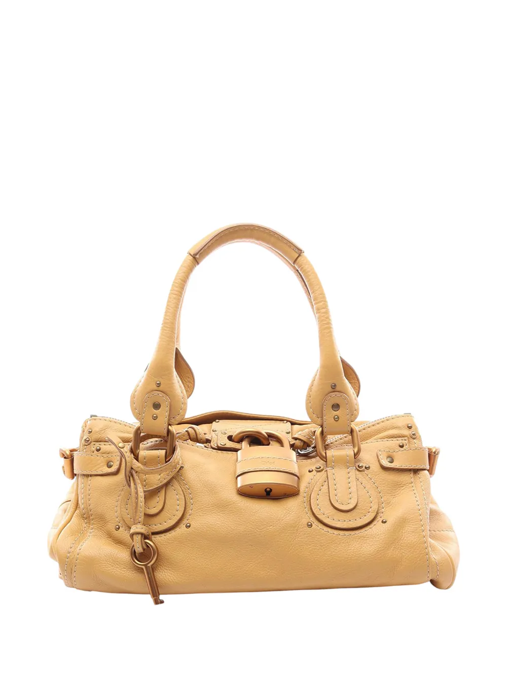 Chloé Pre-Owned 2010-2026 Leather Paddington handbag - Marrone