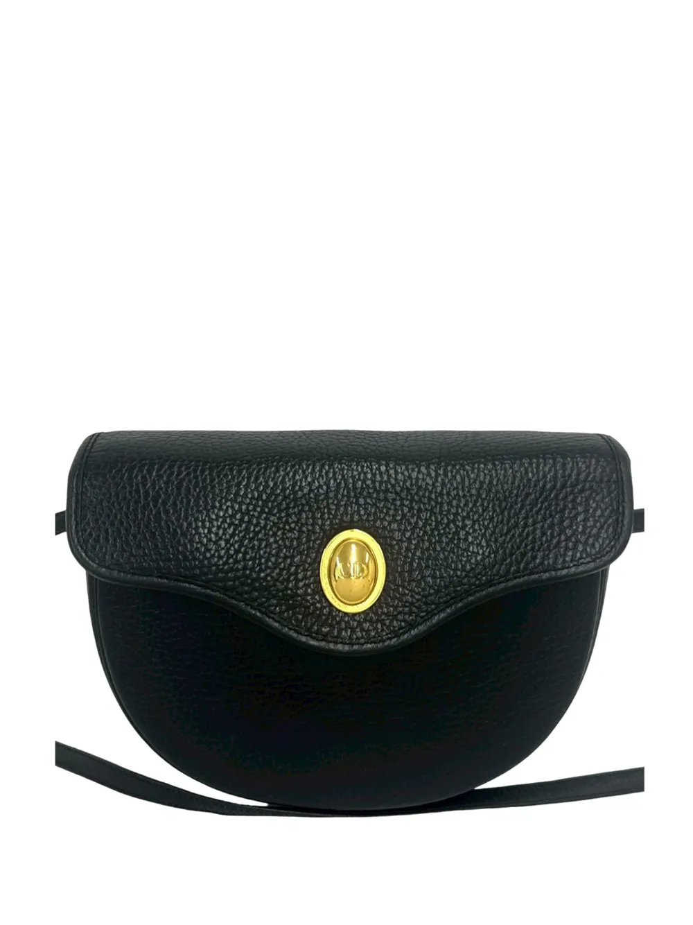 Christian Dior Pre-Owned 20th Century Leather crossbody bag - Black