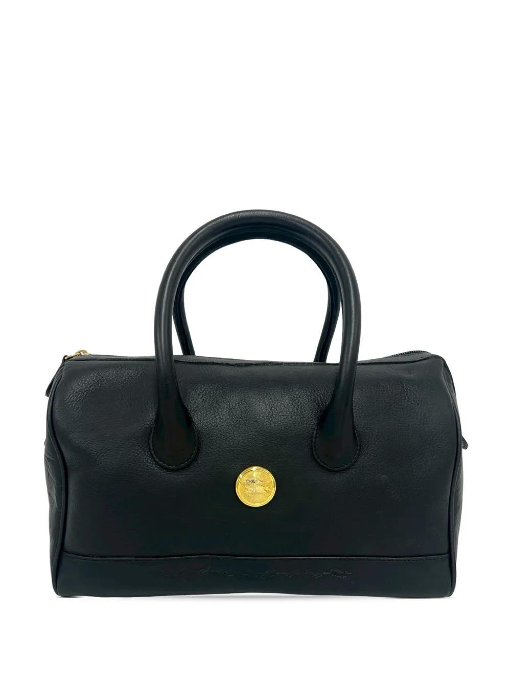 Burberry Pre-Owned 20th Century Leather boston bag - Black
