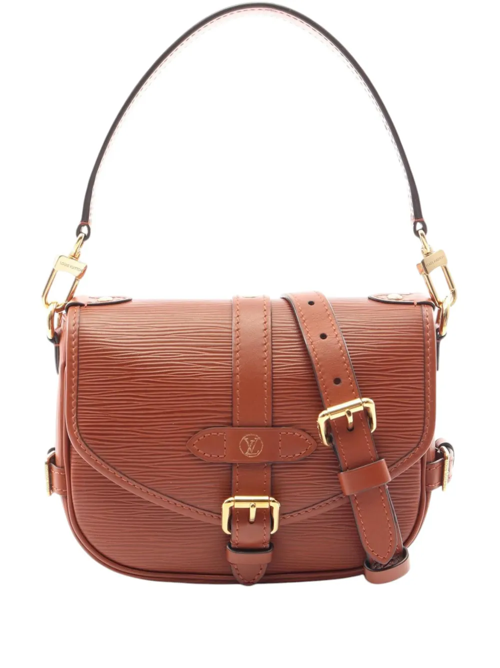 Louis Vuitton Pre-Owned 2021-2026 Epi Saumur BB satchel - Braun
