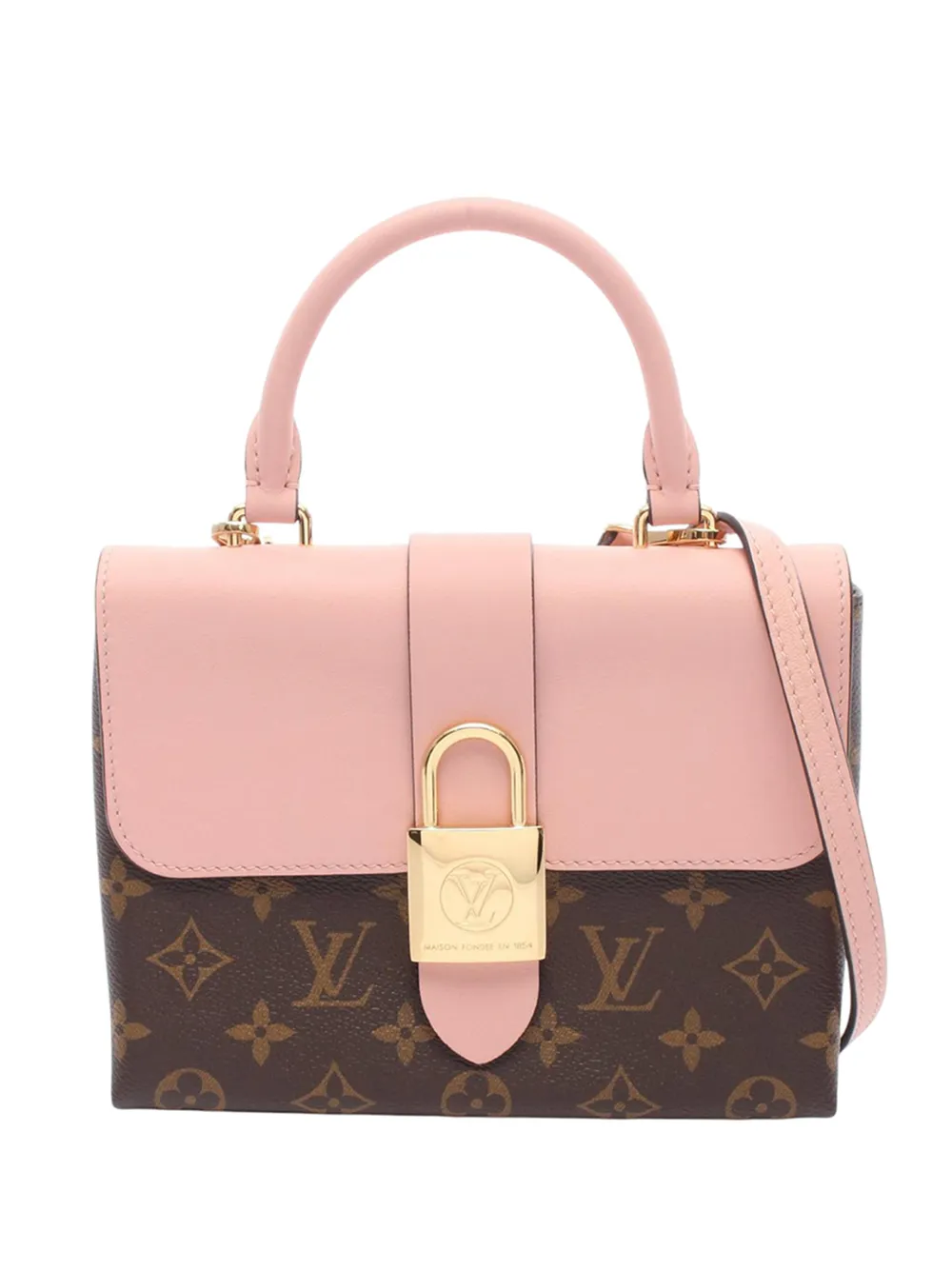 Louis Vuitton Pre-Owned 2019 Monogram Locky BB satchel - Marrone