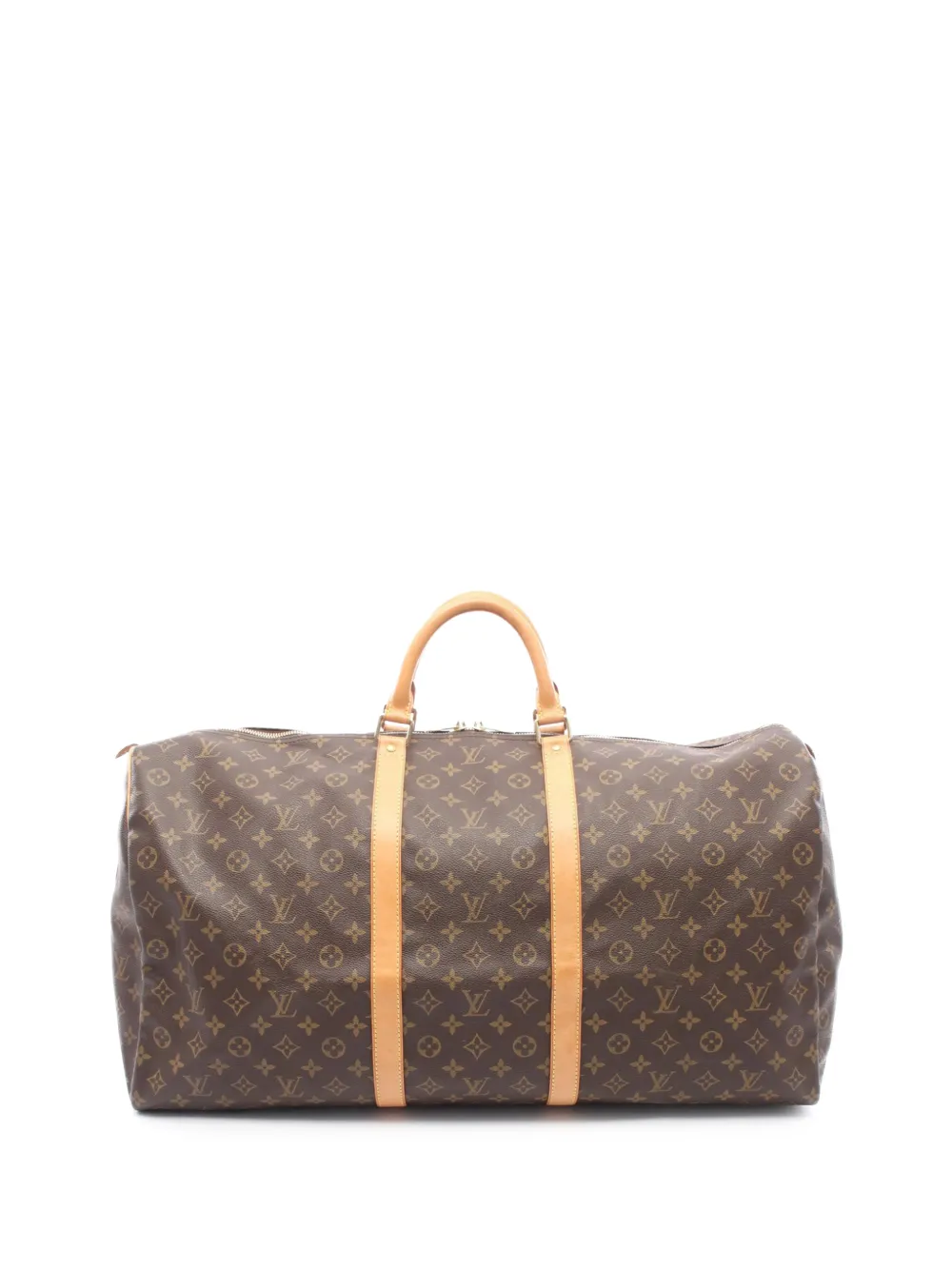Louis Vuitton Pre-Owned 2003 Monogram Keepall Bandouliere 60 travel bag - Marrone