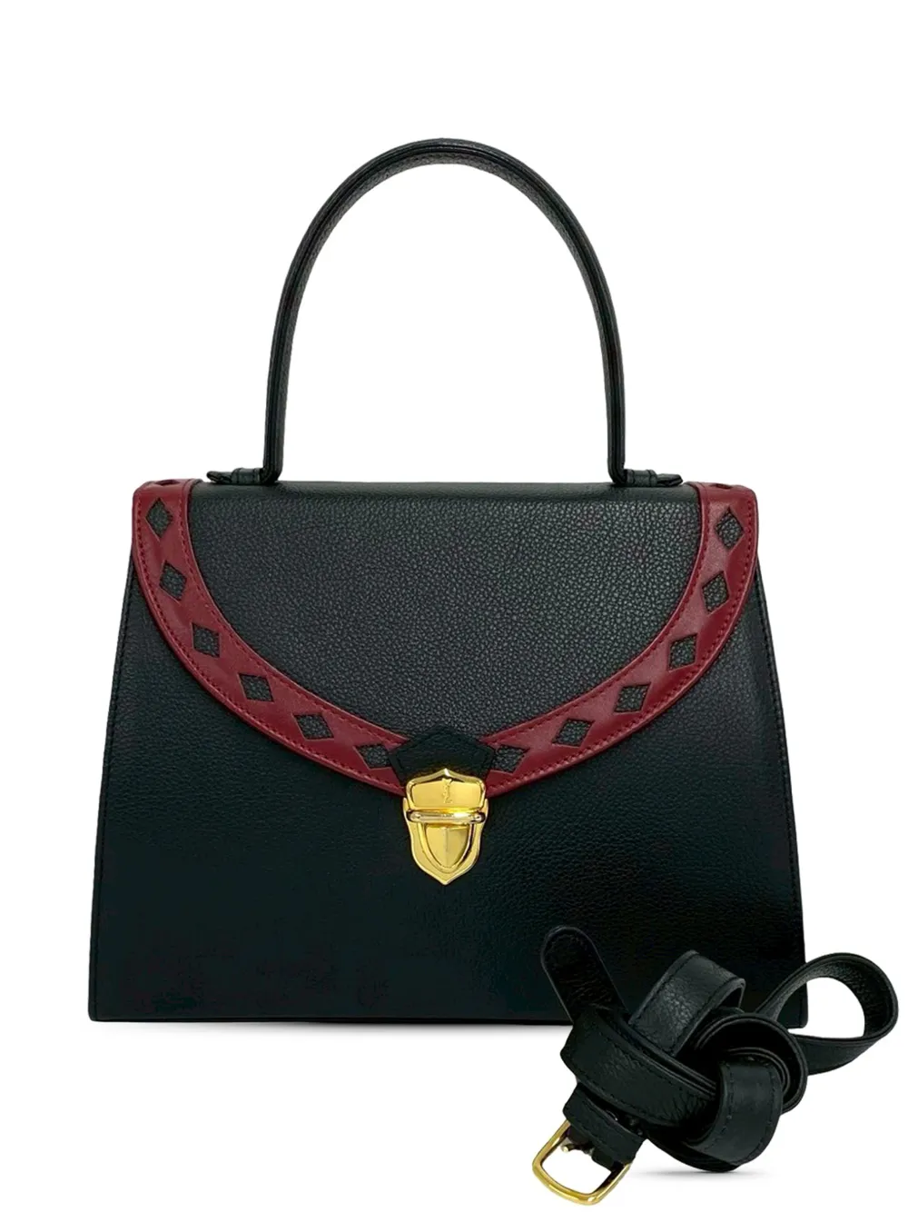 Saint Laurent Pre-Owned 20th Century Leather satchel - Nero