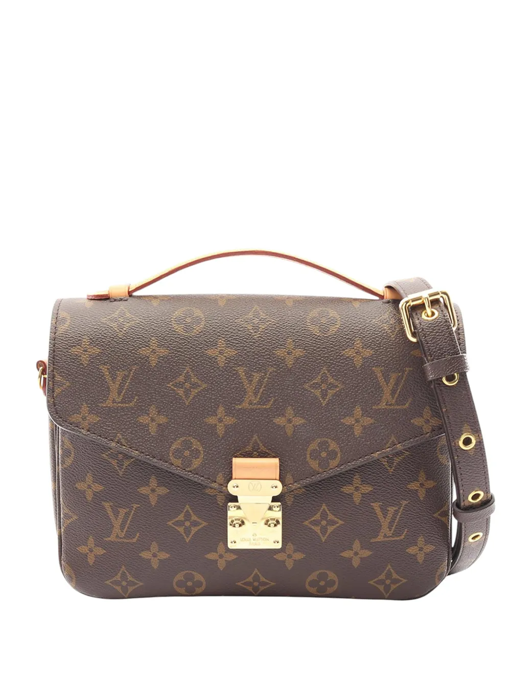 Louis Vuitton Pre-Owned 2021-2026 Monogram Pochette Metis satchel - Marrone