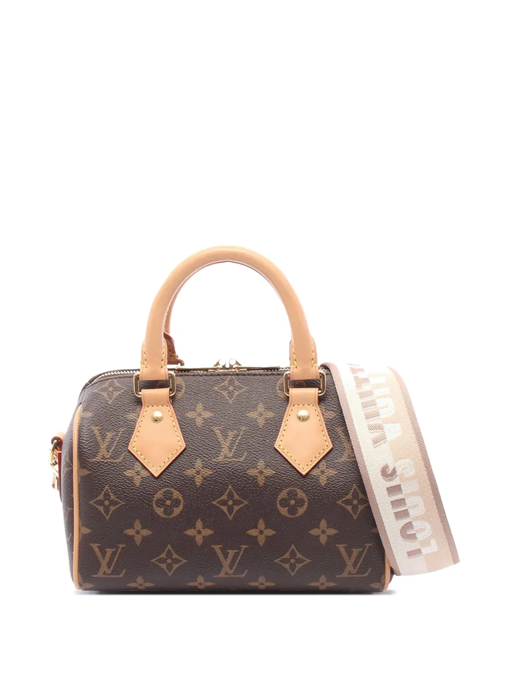 Louis Vuitton Pre-Owned 2010-2026 Monogram Speedy Bandouliere 20 boston bag - Marrone