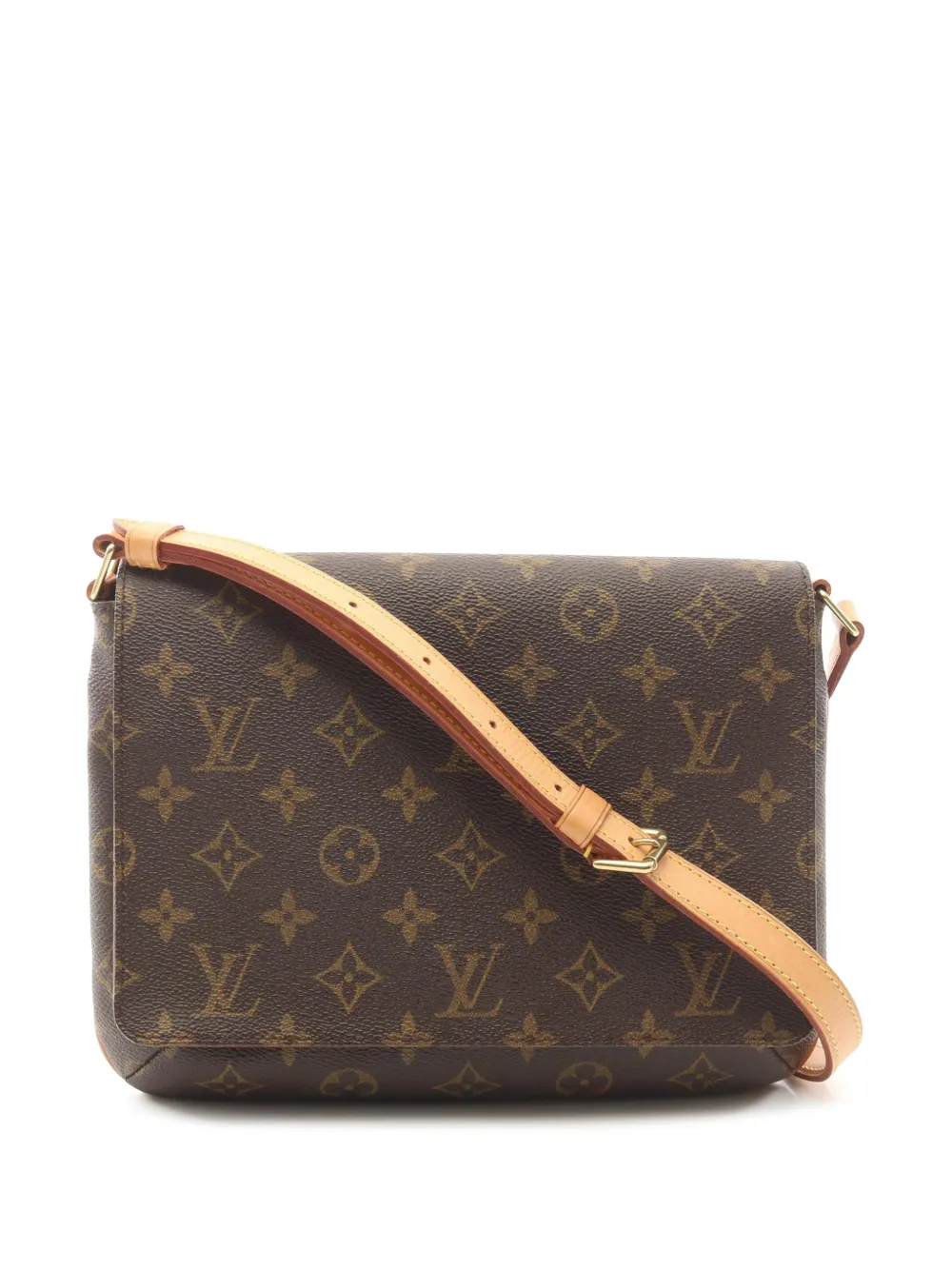 Louis Vuitton Pre-Owned 2002 Monogram Musette Tango Short Strap shoulder bag - Braun