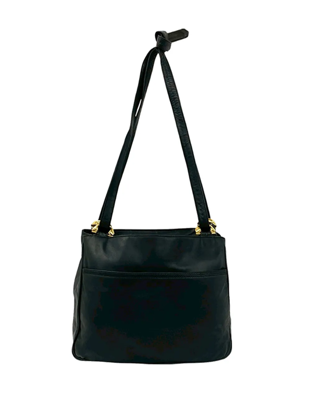 Loewe Pre-Owned 2010-2026 Leather shoulder bag - Black