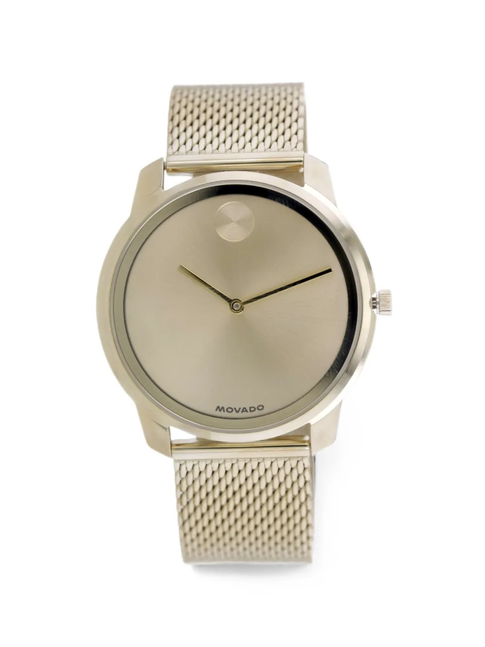 Movado BOLD mesh-strap 45mm watch - Oro