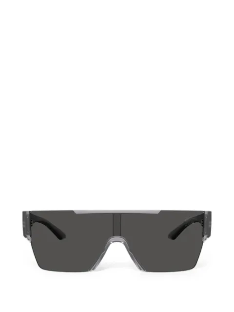 Burberry semi-rimless square-frame sunglasses