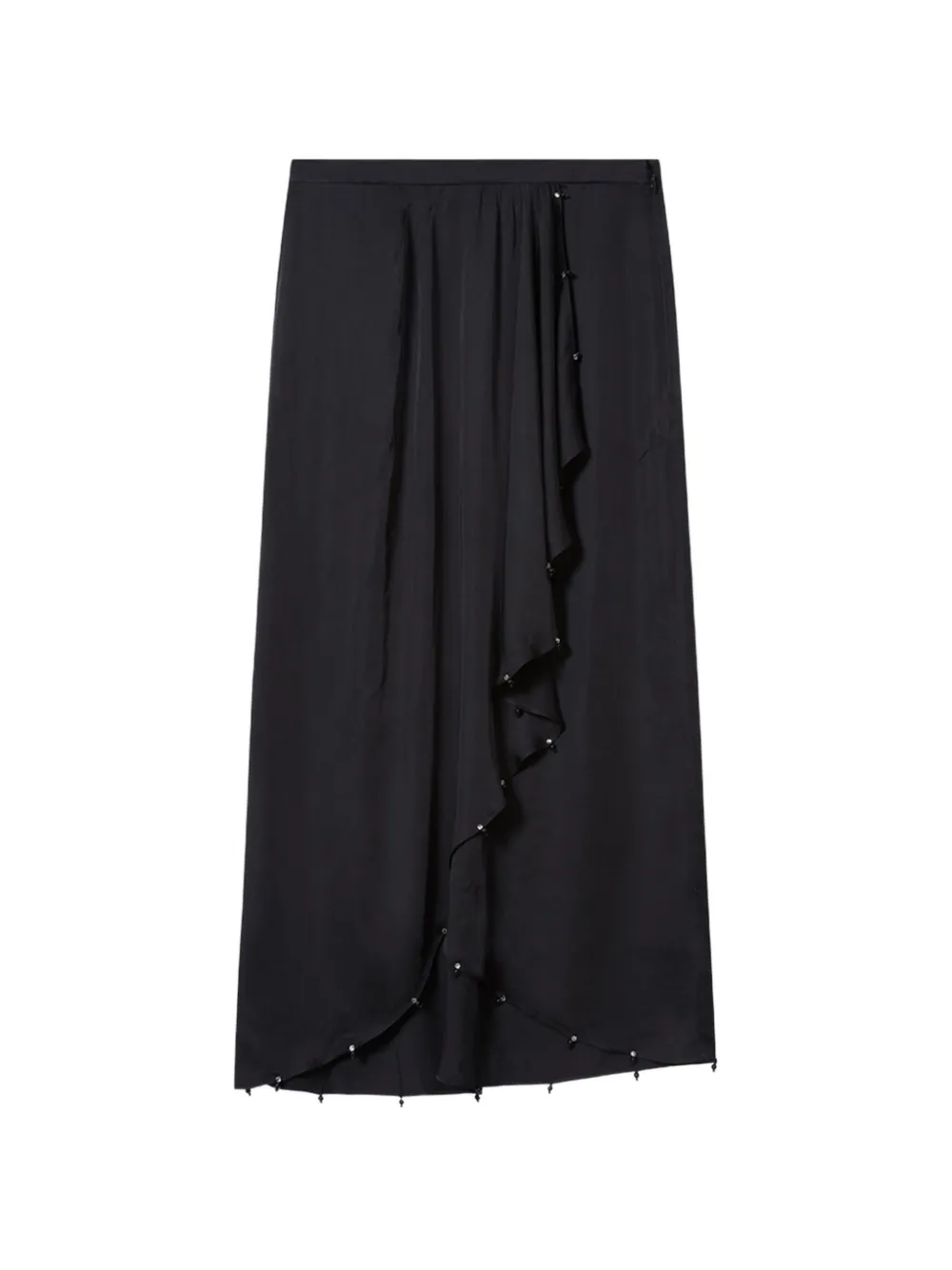 MARANT ÉTOILE Vanille draped midi skirt