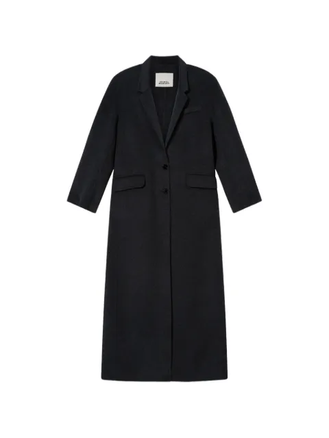 ISABEL MARANT Clesa long double-faced wool and cashmere coat