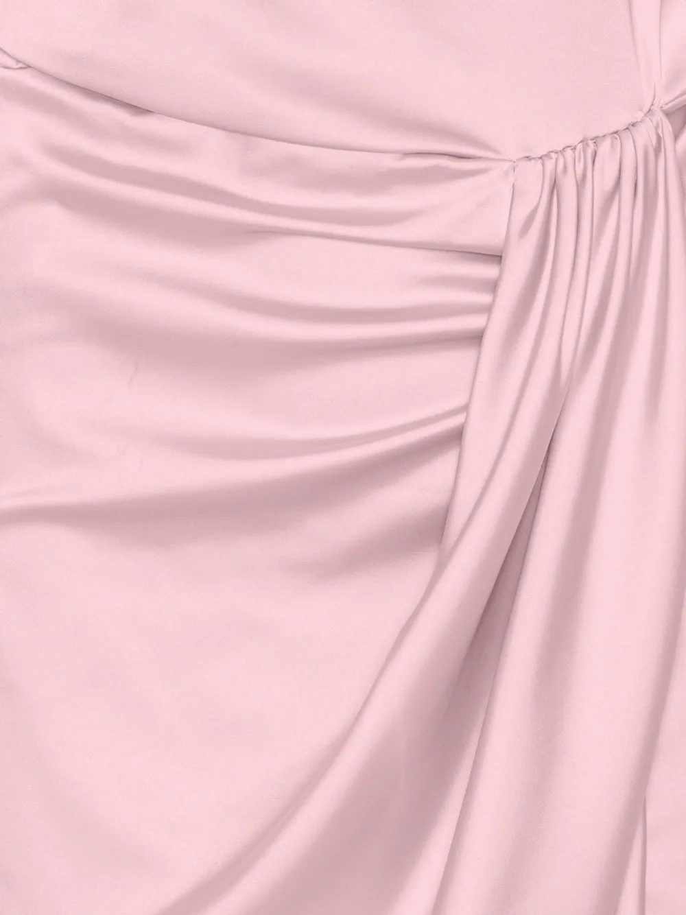 ROTATE BIRGER CHRISTENSEN Midi-jurk met kapmouwen en ruches Roze