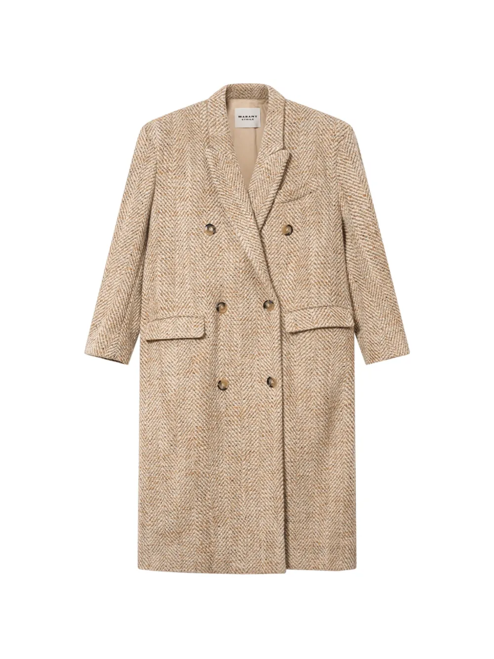 MARANT ÉTOILE Pilda coat - Neutrals
